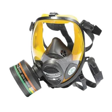 Masque À Gaz En Silicone, Masque De Protection Complet, Résistant