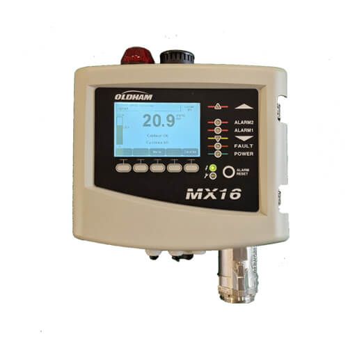 Centrale de surveillance du taux d'oxygène dans l'air MX16-O2